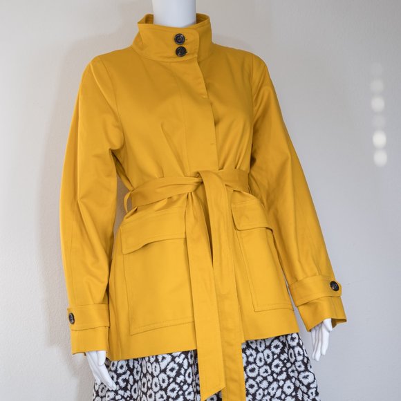 Ann Taylor Yellow Coat - Picture 2 of 10